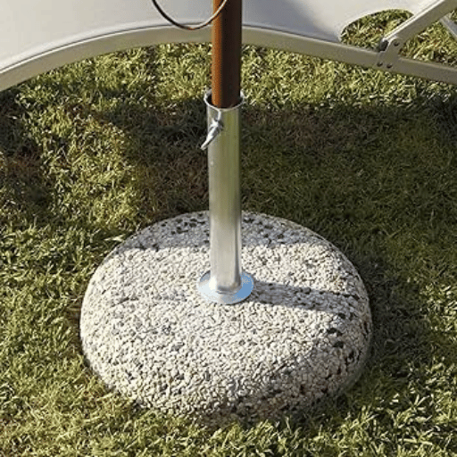 basi per ombrelloni in cemento